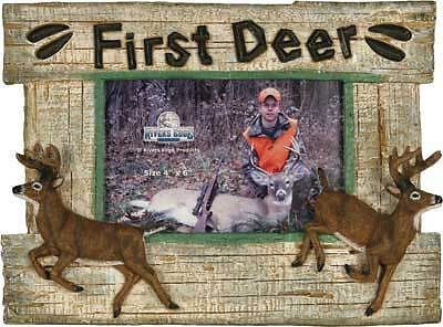 Brand New First Deer Picture Frame  