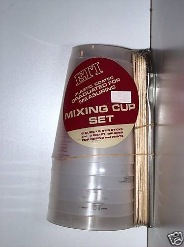 Chemco Enviromental Tech Mixing Cup Set MIB  