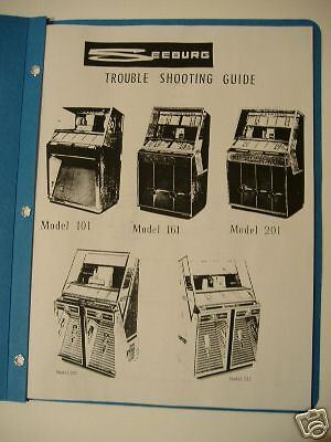 Seeburg 101 161 201 220 222 Troubleshooting Manual  