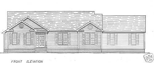 HOUSE PLANS 1,470 Sq. Ft. Single Level w/Garage Ranch  