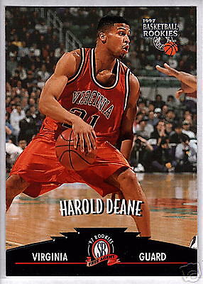 HAROLD DEANE 1997 Scoreboard Rookies #24 Virginia