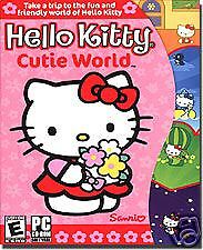 HELLO KITTY KIDS GAME SOFTWARE & ACTIVITY CD PC NEW   