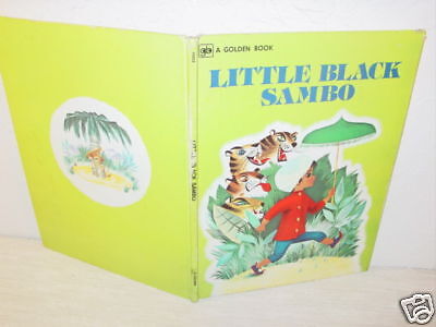 Vintage,Book,Little Black Sambo,India,Bannerman,Monkey  