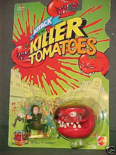 ATTACK KILLER TOMATOES Mattel RARE __ WILBUR FINLETTER  