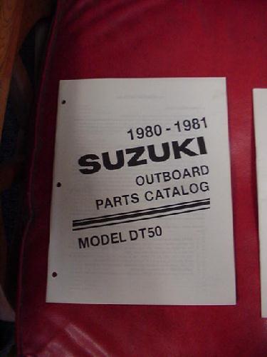 Suzuki DT50 Parts catalog  