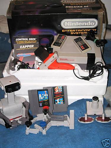 NINTENDO NES ROB THE ROBOT SYSTEM IN BOX W/ NEW 72 PIN  