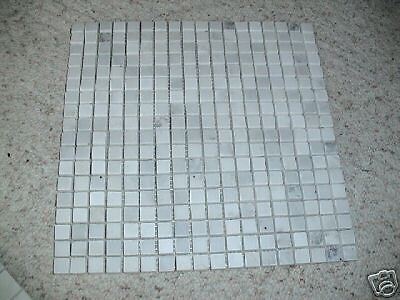 MARBLE Carrera 5/8x5/8 MOSAIC POLISHED & HONED TILE  