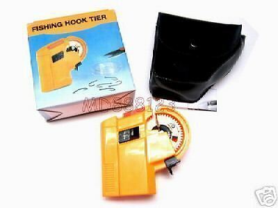 In see video test , electronic fishing hook Tyer hooks  