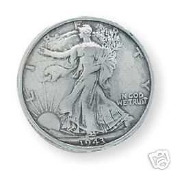   Half Dollar Walking Liberty Concho 11372 03 031359049563  