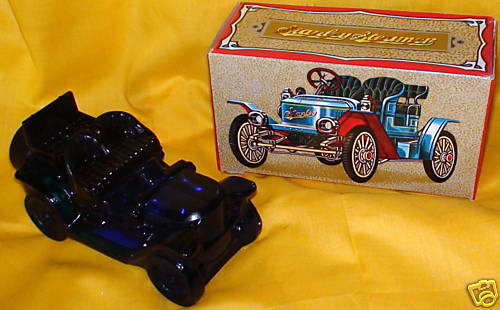 Stanley Steamer Car Decanter Avon Windjammer Fragance  