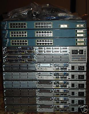 Cisco 2600 2610 3600 3640 Routers 3550 Switch CCIE Lab  